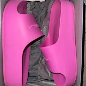 Barbie pink Balenciaga platform sandals